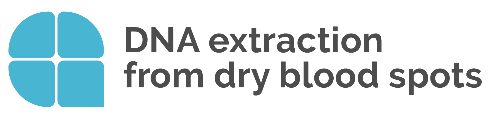 DNA extraction from dry blood spots